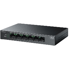 Коммутатор настольный TP-Link LS106LP с 6 портами 10/100 Мбит/с (4 порта PoE)