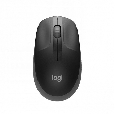 Мышь беспроводная Logitech M190 черный, 1000 dpi, радиоканал, USB, кнопки - 3