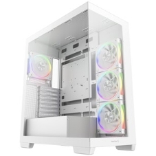 Компьютерный корпус Deepcool CG580 4F V2 WH без БП, боковое окно (панорама), 4x120мм ARGb PWM вентилятора, белый, ATX (R-CG580-WHADA4-G-2)