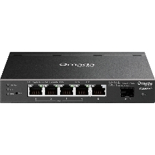 Коммутатор TP-Link Omada SG2206MP, 4×1 Гбит/с PoE+ + 2×1 Гбит/с SFP, управляемый