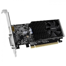 Видеокарта Gigabyte GV-N1030D4-2GL NVidia GeForce GT 1030, 2Gb DDR4/64-bit, PCI-Ex16 3.0, DVI-Dx1, HDMI2.0bx1, LP, 2-slot cooler, Retail
