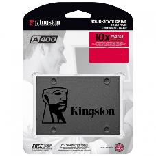 Накопитель SSD Kingston A400, 240Gb, SATA III, 2.5
