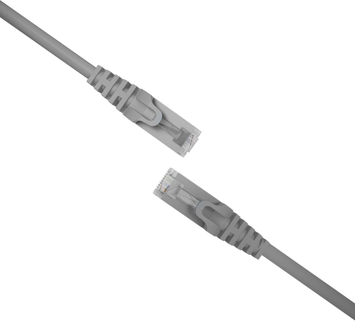 Патч-корд NTSS NTSS-PC-FTP-RJ45-5e-1.5-LSZH-GY NTSS-PC-FTP-RJ45-5E-1.5-LSZH FTP RJ-45 вил.-вилка RJ-45 кат.5E 1.5м серый LSZH (уп.:1шт) 26AWG