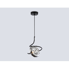 Светильник Ambrella light LH15001 BK/SM черный/дымчатый G9 max 40W D190*1400