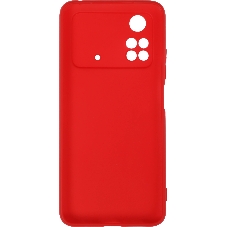 Чехол (клип-кейс) DF poCase-03 для Poco M4 Pro (4G) красный
