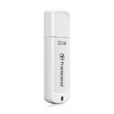 Флешка USB Transcend JetFlash 370 (TS32GJF370), 32Gb, USB 2.0, R/W 12/5, белый