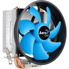 Кулер для процессора AeroCool/Formula Verkho 3 Plus серебристый, 120 мм, алюминий/медь, 2000 об/мин, 26.7 дБ, 4 pin, 125 Вт, 134 мм
