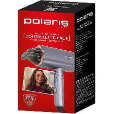 Фен Polaris PHD 2090ACi Tourmaline PROF графит/розовое золото, 2000 Вт, компактный, ионизация