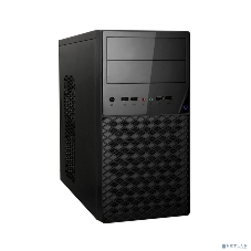 Компьютерный корпус ExeGate EX284028RUS Minitower BA-203U Black, mATX, (AA350, 80мм), 2хUSB+1хUSB 3.0, Audio