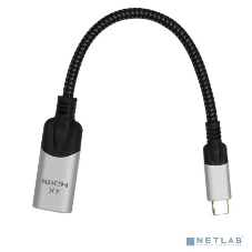 Адаптер USB 3.1 Type-Cm --> HDMI A(f) 4K@60Hz, 0.15m,Alum,VCOM