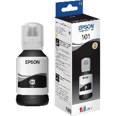 Картридж струйный Epson L101 C13T03V14A черный (127мл) для Epson L4150/L4160/L6160/L6170/L6190
