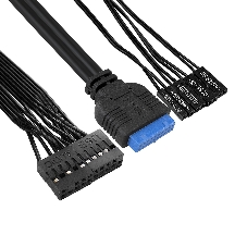 Компьютерный корпус Desktop ExeGate MI-208U2-M350 (mini-ITX/mATX, БП M350 с вент. 8см, 1хUSB+2хUSB 3.0, аудио, черный)