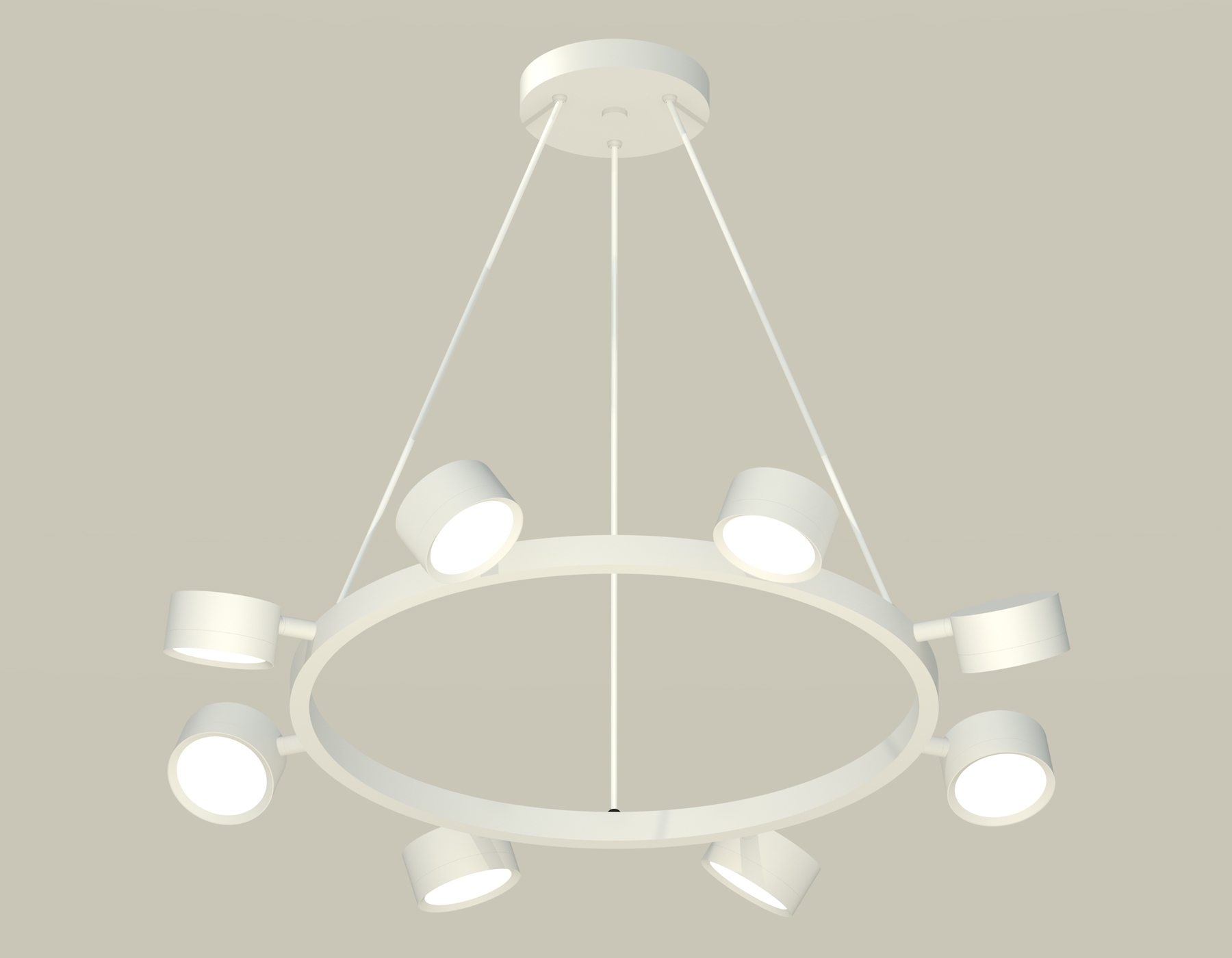 Светильник Ambrella light XB9195150/8 SWH белый песок GX53 (C9195, N8112)