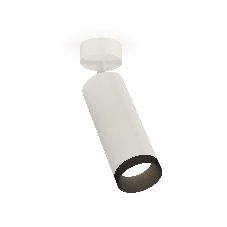 Светильник Ambrella Light XM6342002 SWH/PBK белый песок/черный полированный MR16 GU5.3 (A2202, C6342, N6131)