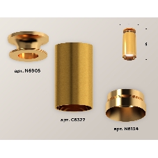 Светильник Ambrella Light XS6327080 PYG золото желтое полированное MR16 GU5.3 (N6905, C6327, N6134)