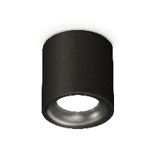 Светильник Ambrella Light XS7532021 SBK/PBK черный песок/черный полированный MR16 GU5.3 (C7532, N7011)