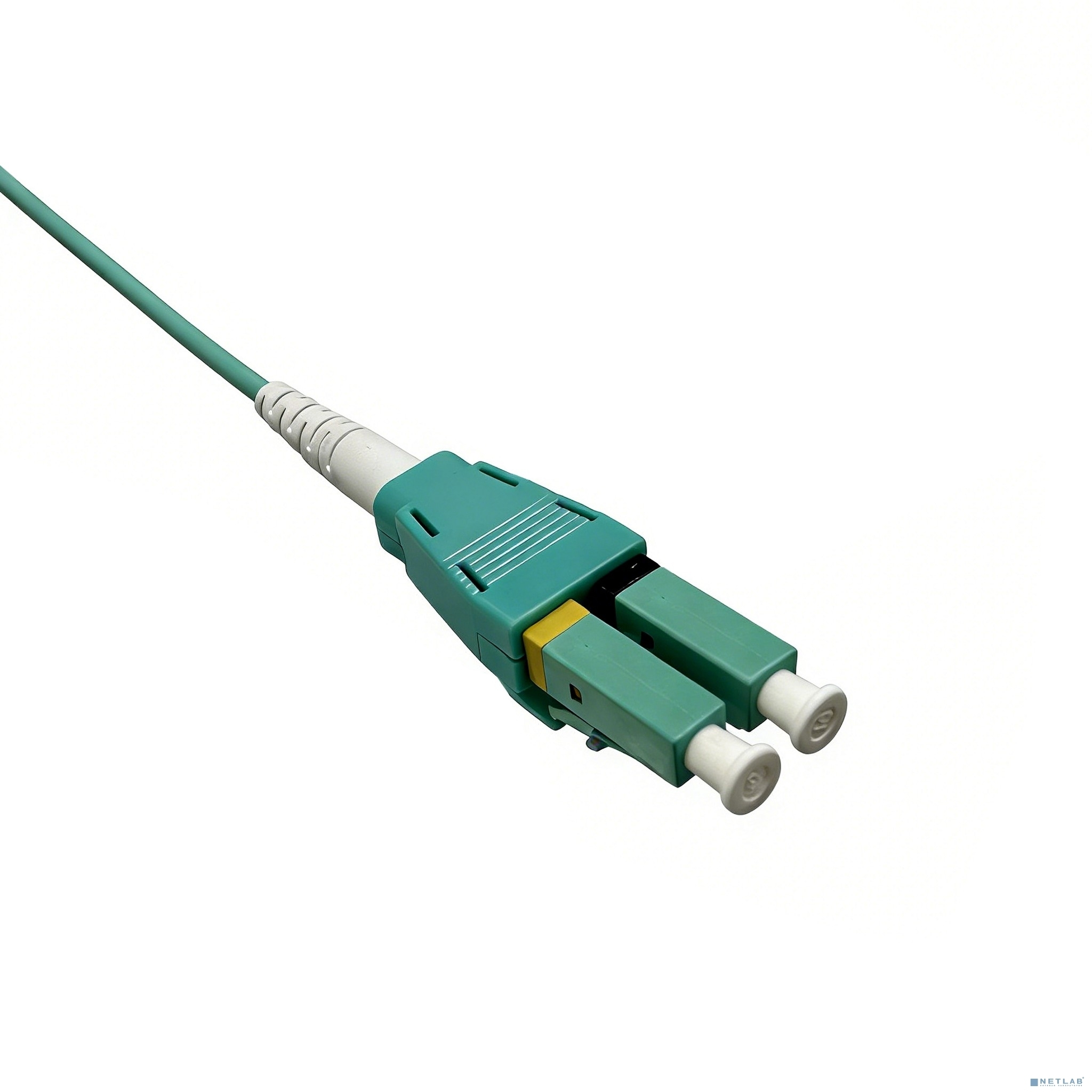 Оптический патчкорд NEOMAX (NMO-LC-LC-MM-5M) LC/UPC-LC/UPC, Uniboot OM4, Multimode, Duplex, 50/125, LSZH, Aqua, 5м
