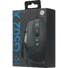 Мышь Logitech G502 X черный оптическая 25600dpi USB (910-006140)