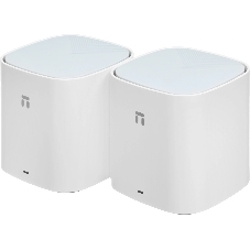 Бесшовный Mesh роутер Netis Neme X30S (NEME X30S (2 PACK)) AX3000 10/100/1000BASE-TX белый (упак.:2шт)