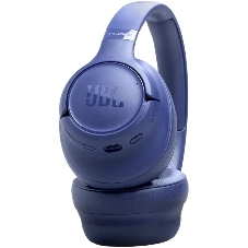 Беспроводные/проводные наушники JBL Tune 730BT синий, полноразмерные, Bluetooth + проводной, быстрая зарядка