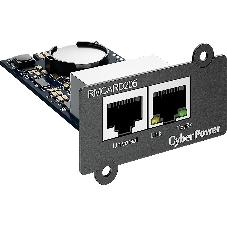 Карта удаленного управления CyberPower SNMP для источника бесперебойного питания серий OL, OLS, PR, OR, ПО PowerPanel® Business Edition, совместимость с ENVIROSENSOR, 0.15х0.15х0.07м., 0.2кг. Remote management SNMP card for OL, OLS, PR, OR series UPSs, PowerPanel® Business Edition software, сompatible with ENVIROSENSOR, 0.15x0.15x0.07m., 0.2kg.