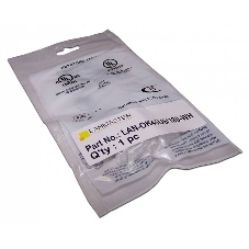 Модуль Keystone, RJ45, кат.6, UTP, 180 градусов, со шторкой, белый