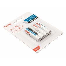 Батарея Buro Alkaline LR03 AAA (4шт) блистер