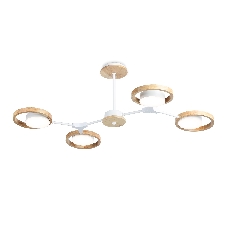 Подвесной светодиодный светильник Ambrella light FL51609/4 WH/LW белый/светлое дерево 3000K/4200K/6400K 28W 825*530*285 (Без ПДУ) Подвесной светодиодный светильник Ambrella light FL51609/4 WH/LW белый/светлое дерево 3000K/4200K/6400K 28W 825*530*285 (Без ПДУ)