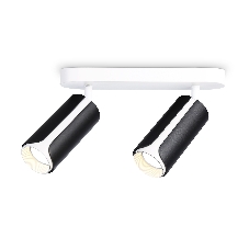Светильник Ambrella light TN51598/2 BK/WH черный/белый GU10/2 260*60*195