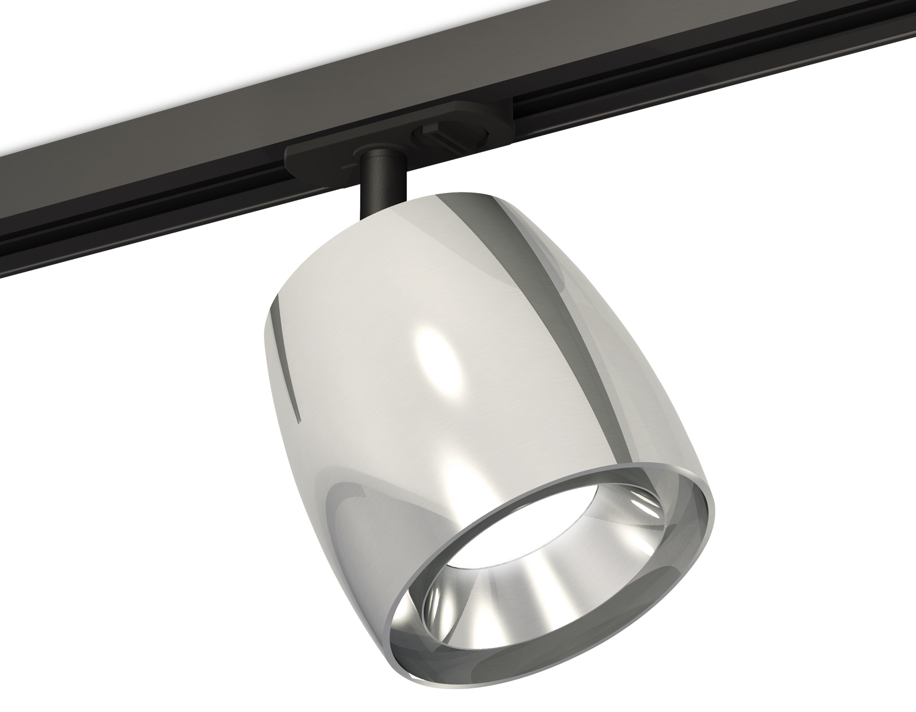 Светильник Ambrella light XT1143001 PSL/SBK серебро полированное/черный песок MR16 GU5.3 (A2537, C1143, N7032)