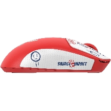 Мышь беспроводная/проводная A4Tech Bloody R72 Pro Pyro Blaze SAVAGE красный, 26000 dpi, USB Type-A, радиоканал, кнопки - 7