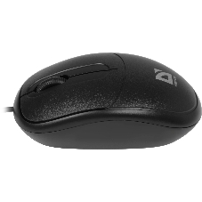 Мышь проводная Defender Datum MS-980 черный, 1000 dpi, USB Type-A, кнопки - 3