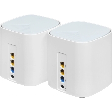Бесшовный Mesh роутер Netis Neme X30S (NEME X30S (2 PACK)) AX3000 10/100/1000BASE-TX белый (упак.:2шт)