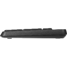 Комплект клавиатура+мышь Logitech MK235 беспроводной, USB, 1000 DPI, серый ( неоригинальная гравировка)