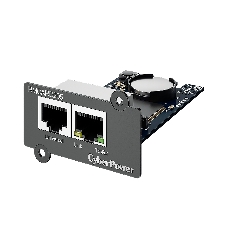 Карта удаленного управления CyberPower SNMP для источника бесперебойного питания серий OL, OLS, PR, OR, ПО PowerPanel® Business Edition, совместимость с ENVIROSENSOR, 0.15х0.15х0.07м., 0.2кг. Remote management SNMP card for OL, OLS, PR, OR series UPSs, PowerPanel® Business Edition software, сompatible with ENVIROSENSOR, 0.15x0.15x0.07m., 0.2kg.
