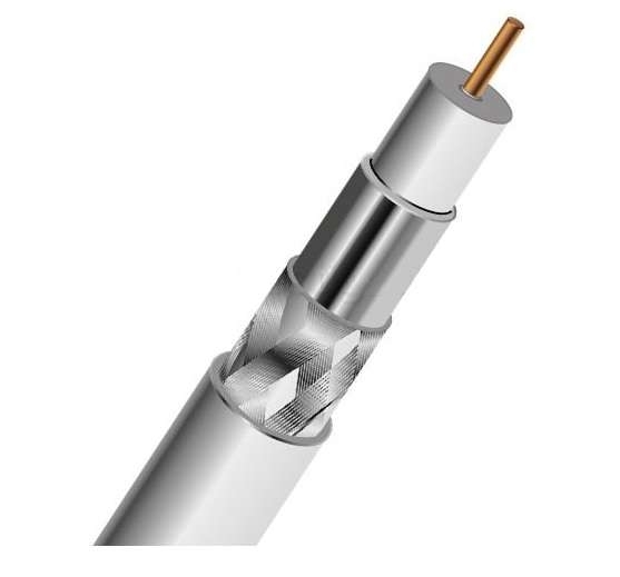Кабель PROconnect SAT 50M+Cu/Al/Cu 48х0.12 75 Ом бухта Б (Red Line) (м)