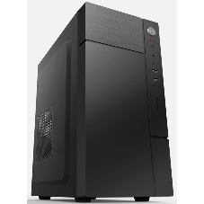 Компьютерный корпус с блоком питания 450Вт./Case Forza mATX case, black, w/PSU 450W 12cm, w/2xUSB 2.0, w/pwr cord, w/o FAN