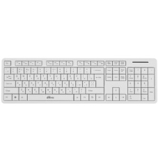 Клавиатура беспроводная Ritmix RKB-304W White