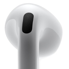 Наушники TWS Apple AirPods 4 ANC белый, вкладыши, Bluetooth, активное шумоподавление, беспроводная зарядка, до 4 ч