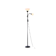Светильник Ambrella light TR97629/2 BK черный E27+E14 max 40W D245/100*1770