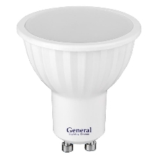 Лампа Светодиодная General  GLDEN-MR16-10-230-GU10-6500 1/10/100