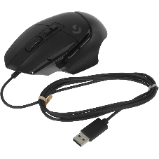 Мышь Logitech G502 X черный оптическая 25600dpi USB (910-006140)