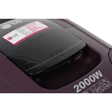 Пылесос LG VC5420NHTCW фиолетовый/черный, 380/2000 Вт, уборка сухая, пылесборник контейнер 1.3 л
