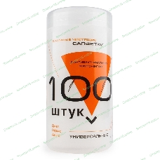 Чистящие средства Konoos KBU-100 Салфетки для комп. техники в банке, 100 шт.
