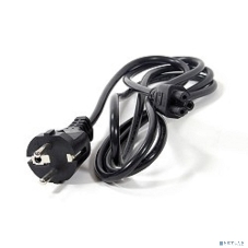 Кабель питания для ноутбуков Telecom 1.8m, 3-pin, с заземлением, 220V (Европейский стандарт)