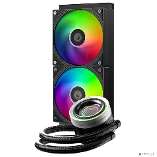 Система жидкостного охлаждения ID-Cooling FX240 INFINITY ARGb черный 120мм алюминий+медь 2000rpm 27.2db 4-pin 300W