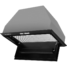 Вытяжка встраиваемая Kuppersberg Intro 60 Black черный, 54 см, 1500 куб. м/ч, 43 дБ