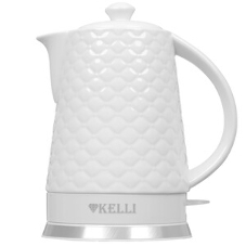 Чайник электрический керамический Kelli KL-1340,Объем: 1.8 л