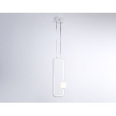 Светильник Ambrella light FL66361 WH белый 19W 4200K 190*80*1000