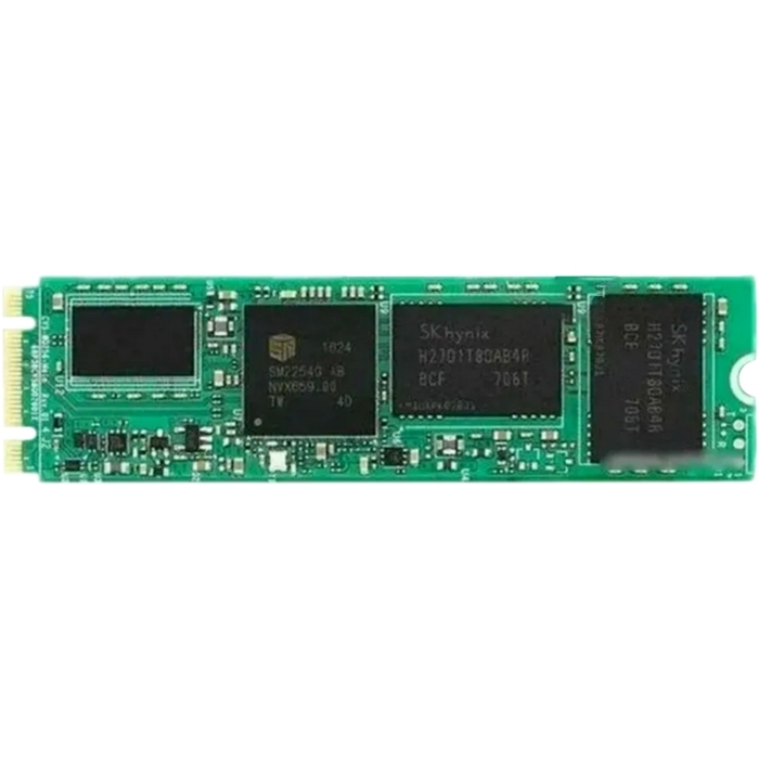 Твердотельный накопитель Foxline SSD X5T, 1024GB, M.2(22x80мм), SATA3, 3D TLC, R/W 500/480MB/s, IOPs 60 000/70 000, TBW 600, DWPD 0.8 (2 года) OEM